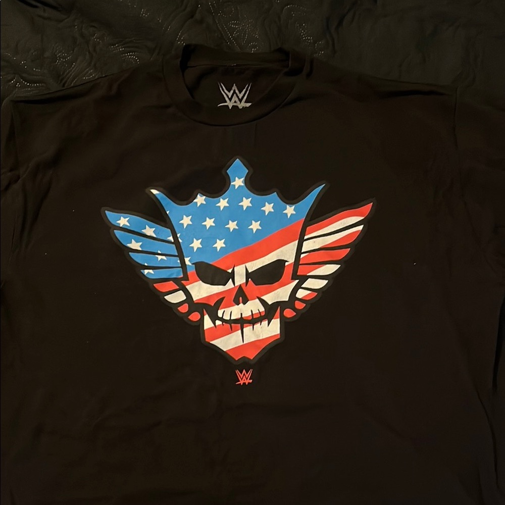 WWE Black Graphic T-Shirt